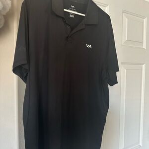 RVCA Men's Polo Shirt in Black